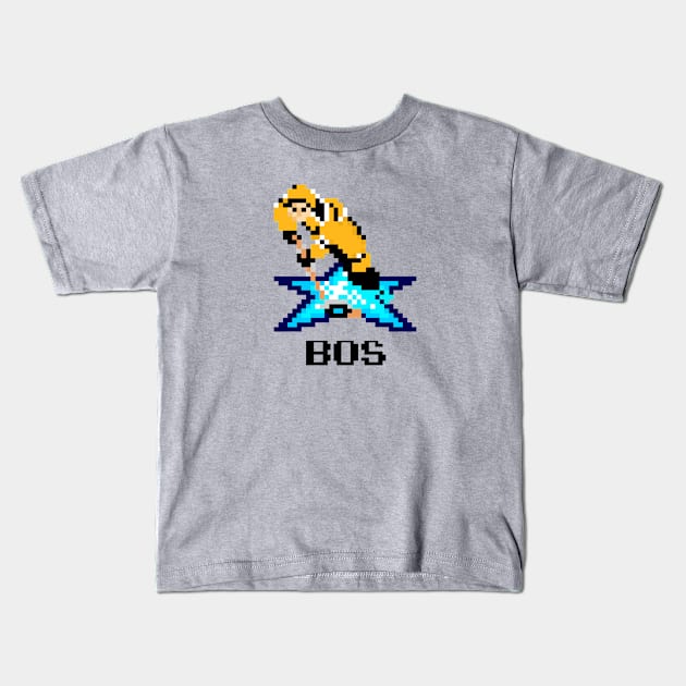 16-Bit Ice Hockey - Boston Kids T-Shirt by The Pixel League